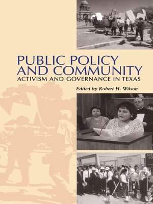 cover image of Public Policy and Community